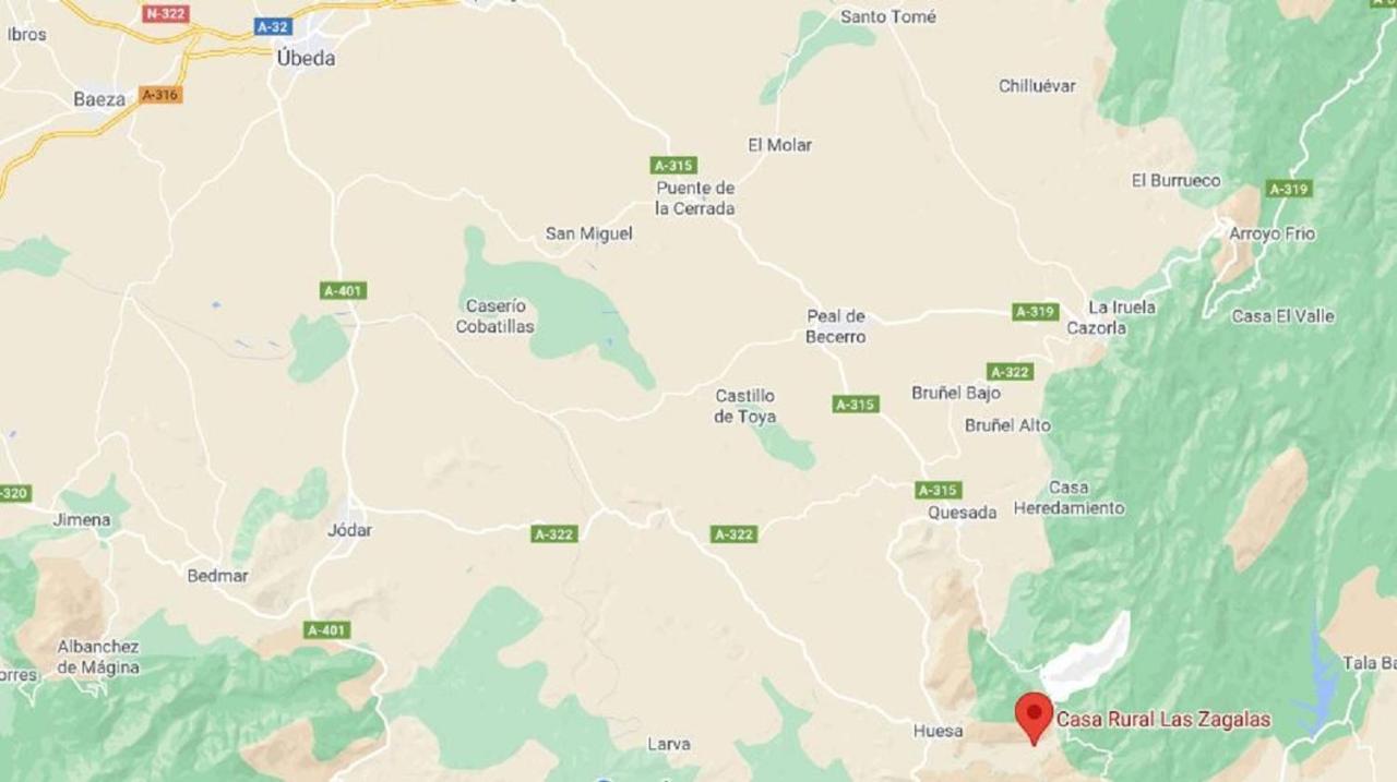 Alojamiento Rural Las Zagalas Guest House Tiscar Екстериор снимка